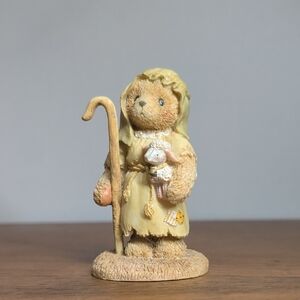 Cherished Teddies "Sammy" 1992 Shepherd Bear Figurine